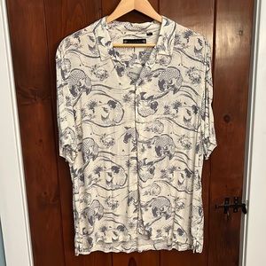 All saints XXL Koi Fish Shirt
